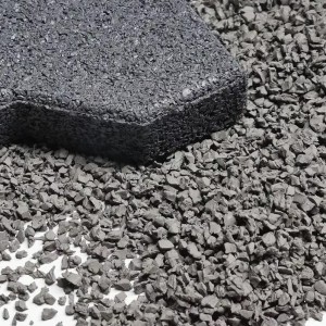 Резиновая крошка EPDM оранжевая